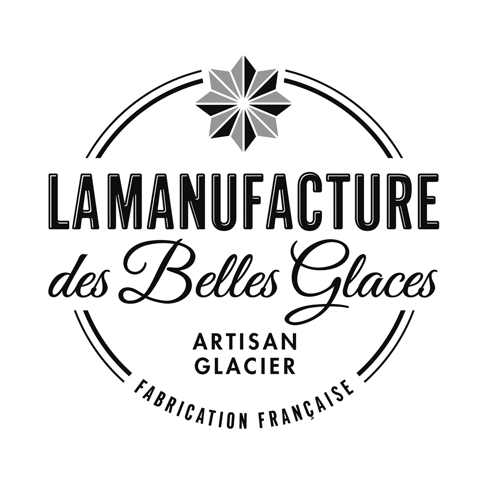 exploratoire création logo la manufacture des belles glaces