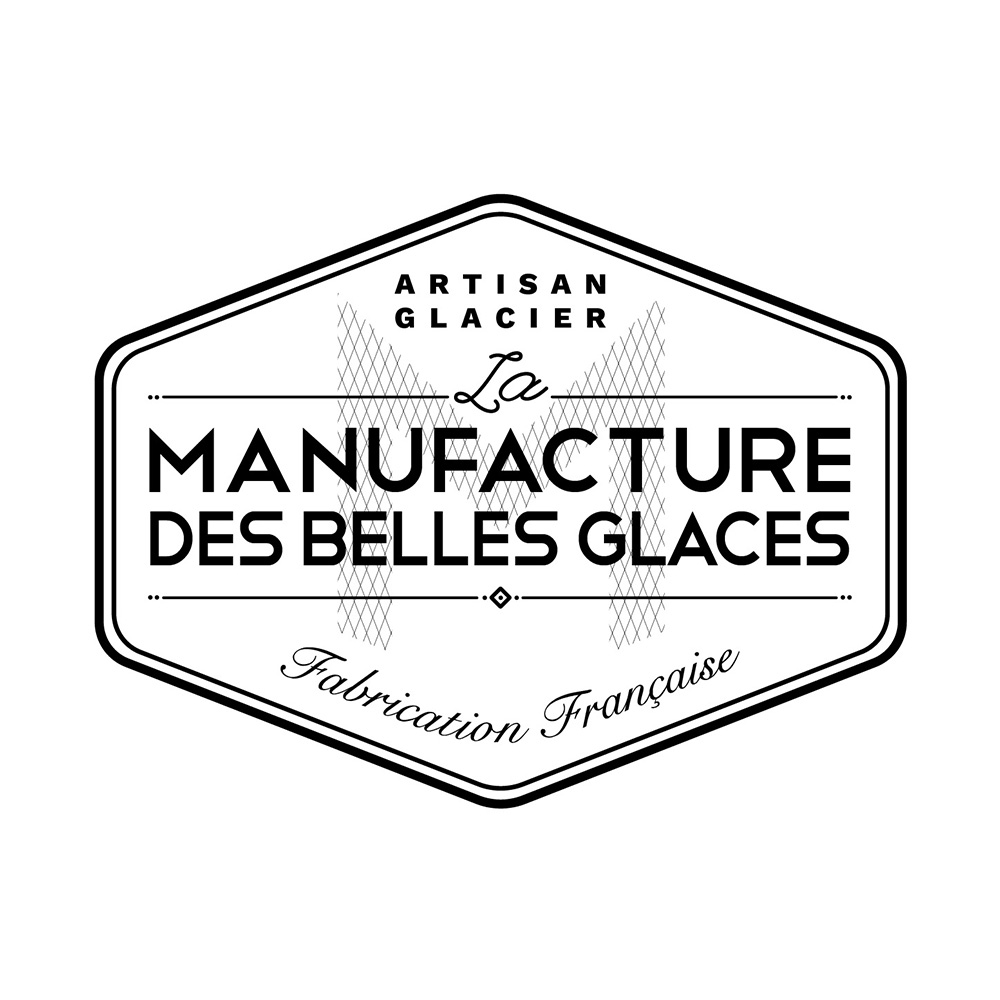 exploratoire création logo la manufacture des belles glaces